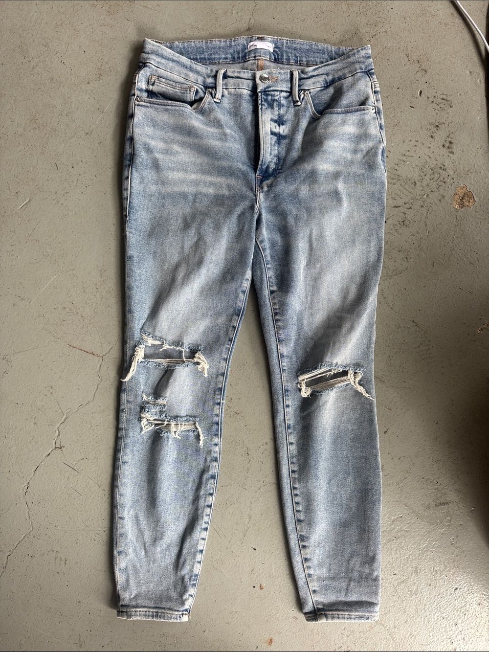 Good American Good Legs High Rise Skinny Jeans